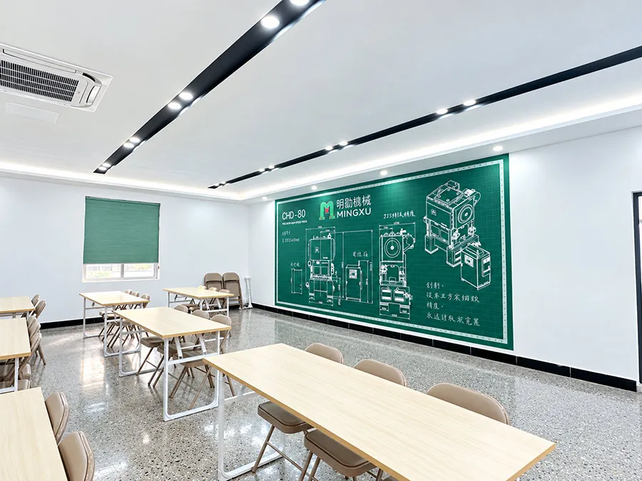 Project meeting room at MINGXU Plant 2 in Dongguan